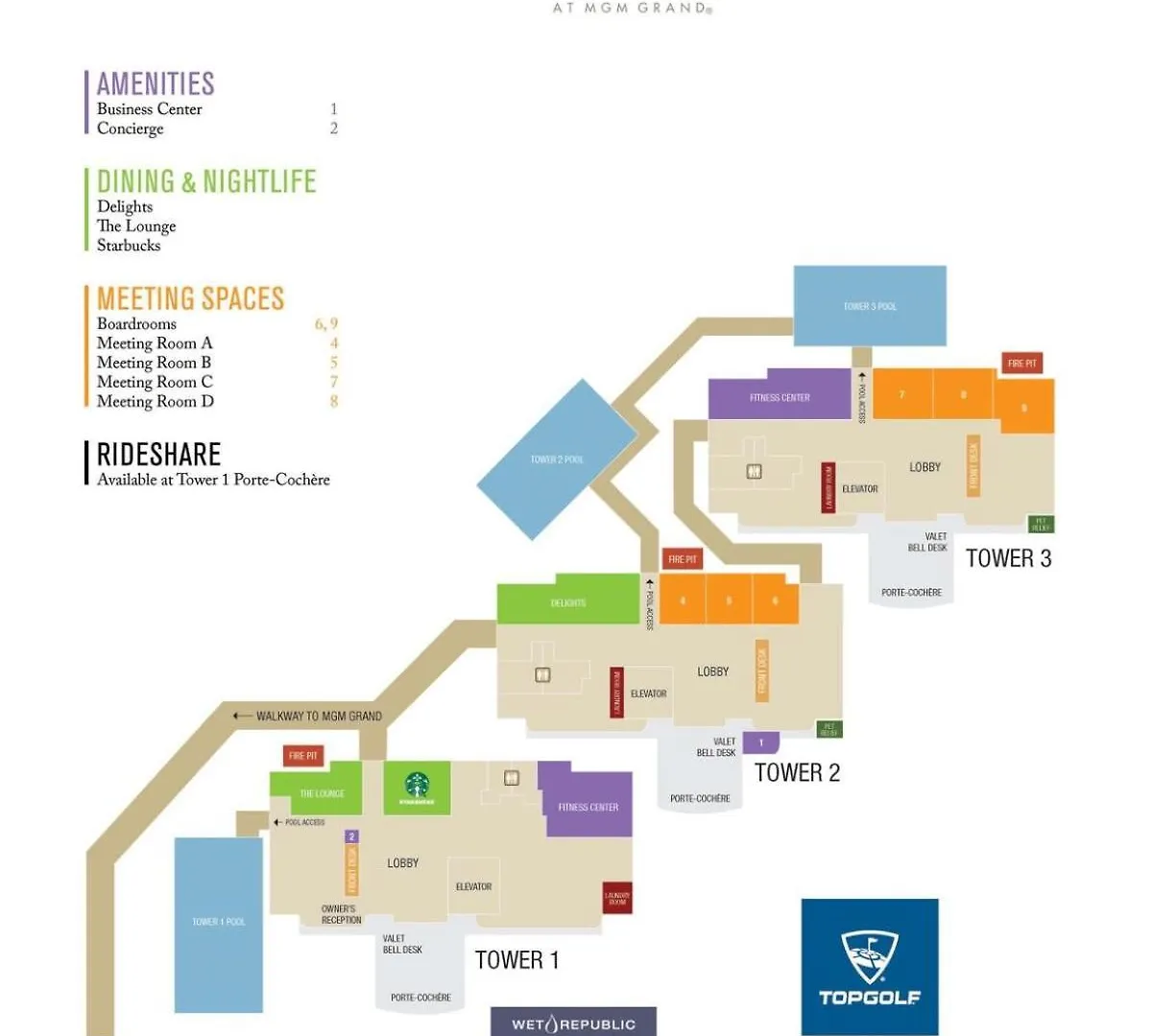 Signature 2Br3Ba Balcony Combo Units 18-701 And 03 Las Vegas 0*,